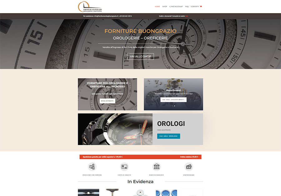 forniture buongrazio orologerie oreficerie dreamcreations