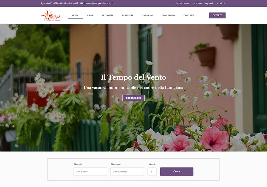 il tempo del vento b&b dreamcreations